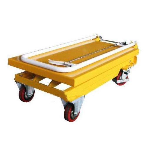 冠航牌新型液壓腳踏式升降平臺(tái)車